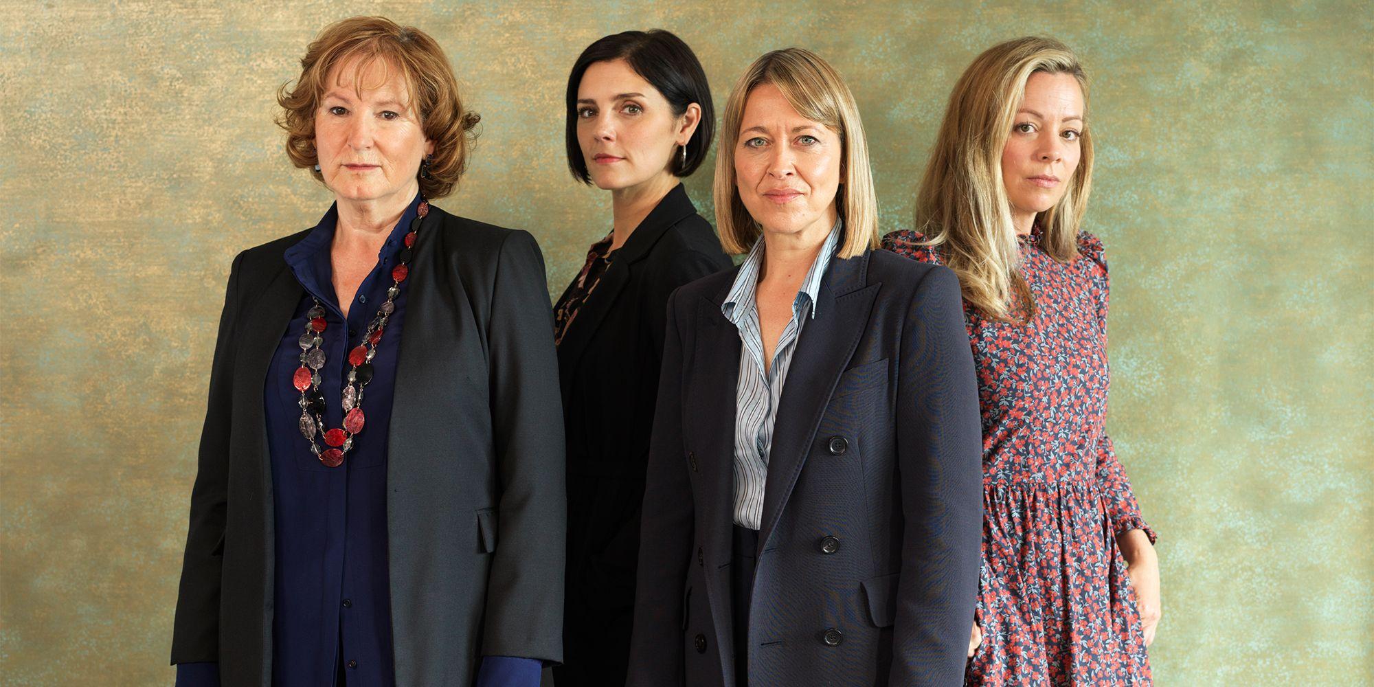 La mère et ses trois filles, incarnées par Deborah Findlay, Annabel Scholey, Nicola Walker et Fiona Button.